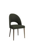 John Lewis Moritz II Dining Chair, Smoked Oak Leg, Everest Fern