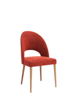 John Lewis Moritz II Dining Chair, Oak Leg, Ombra Sunset