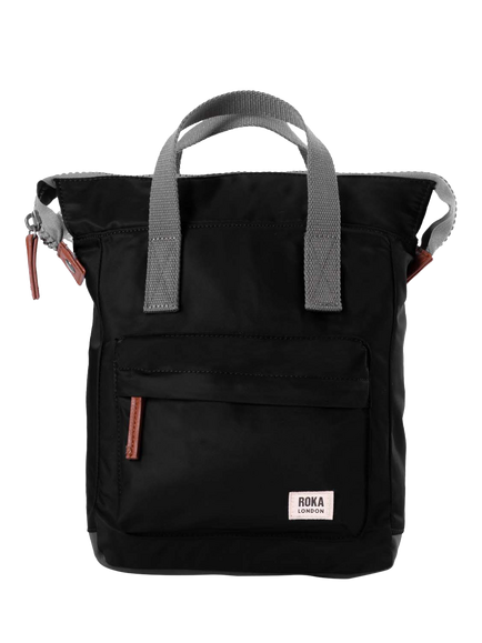 ROKA London Bantry B Recycled Nylon Small Backpack, 7L, Black
