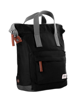 ROKA London Bantry B Recycled Nylon Small Backpack, 7L - view 2, Black