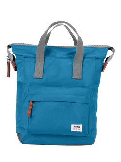 ROKA London Bantry B Recycled Nylon Small Backpack, 7L, Marine