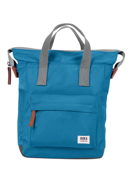 ROKA London Bantry B Recycled Nylon Small Backpack, 7L, Marine