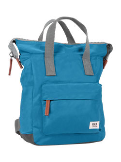 ROKA London Bantry B Recycled Nylon Small Backpack, 7L - view 2, Marine