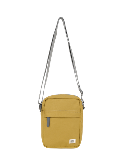 ROKA London Bond Recycled Canvas Crossbody Pocket Bag, 1.5L, Flax