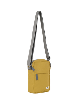 ROKA London Bond Recycled Canvas Crossbody Pocket Bag, 1.5L - view 2, Flax