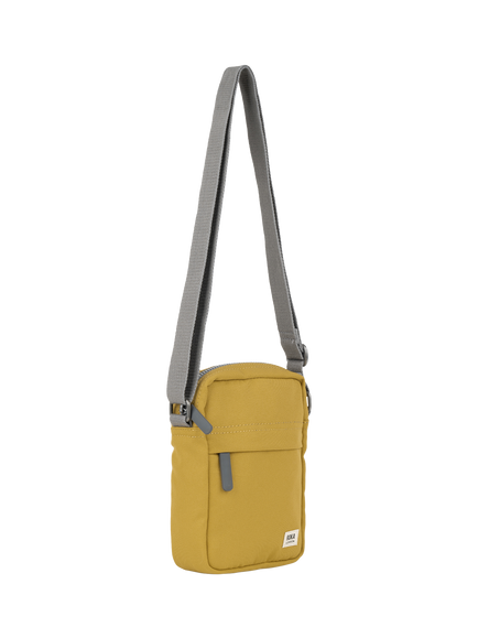 ROKA London Bond Recycled Canvas Crossbody Pocket Bag, 1.5L - view 2, Flax