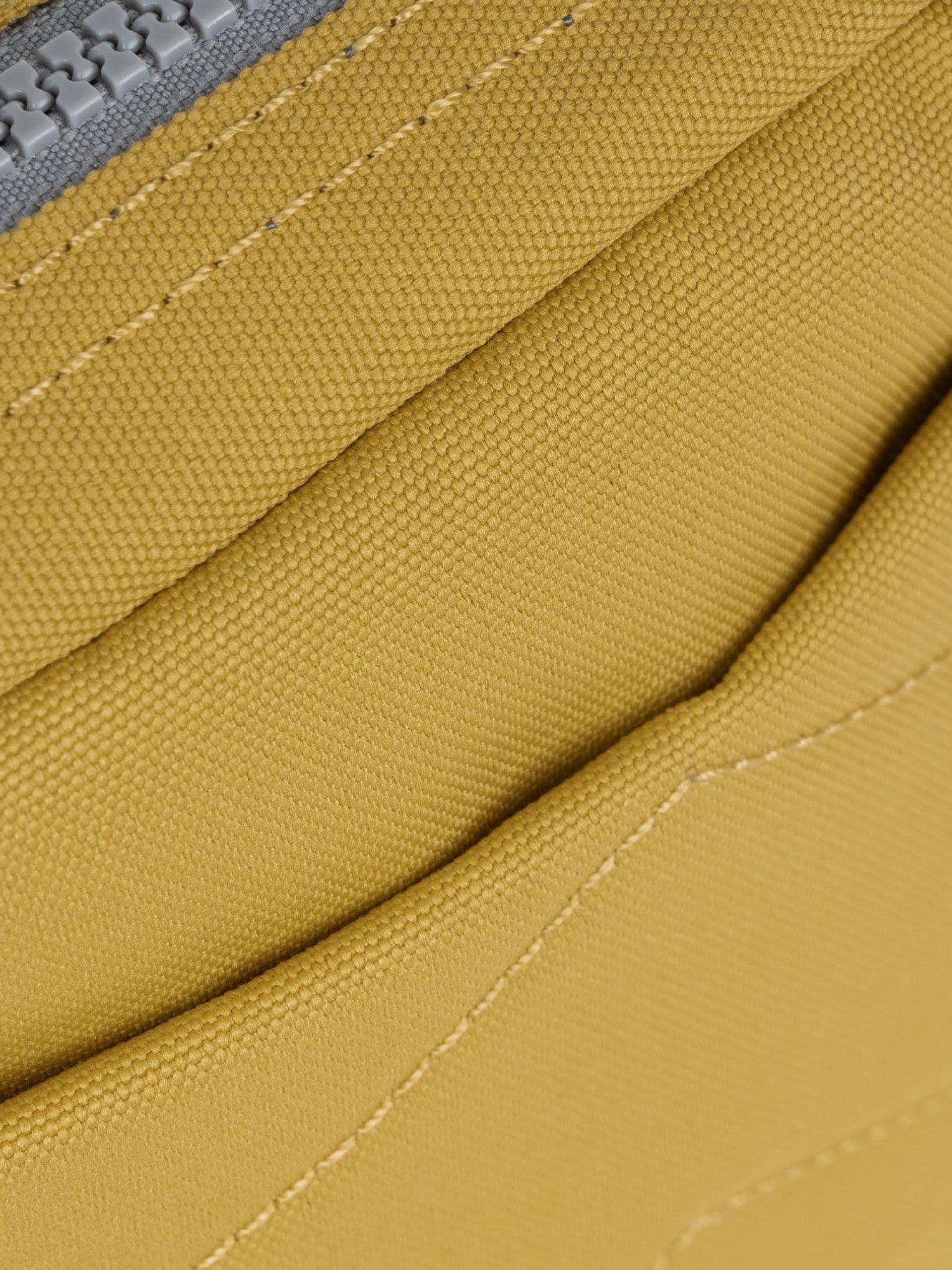 Product image 4 of 7, which shows ROKA London Bond Recycled Canvas Crossbody Pocket Bag, 1.5L, Flax
