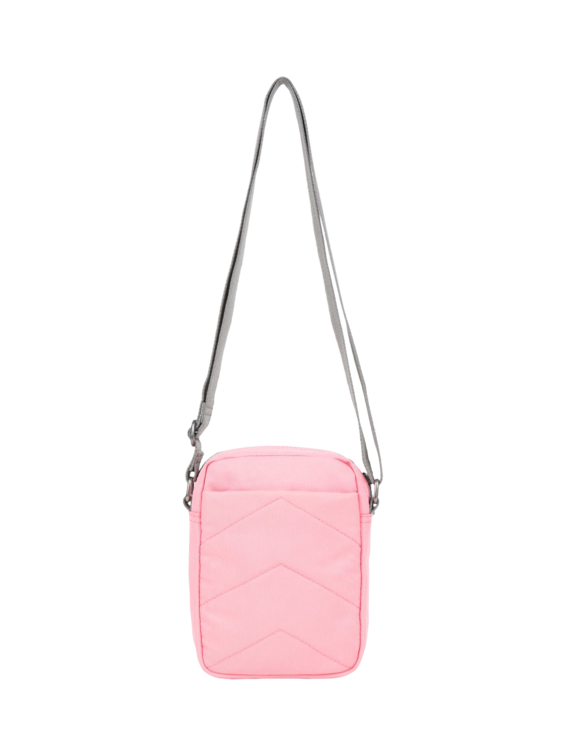 Product image 3 of 7, which shows ROKA London Bond Recycled Canvas Crossbody Pocket Bag, 1.5L, Rose