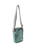 ROKA London Bond Recycled Canvas Crossbody Pocket Bag, 1.5L, Sage