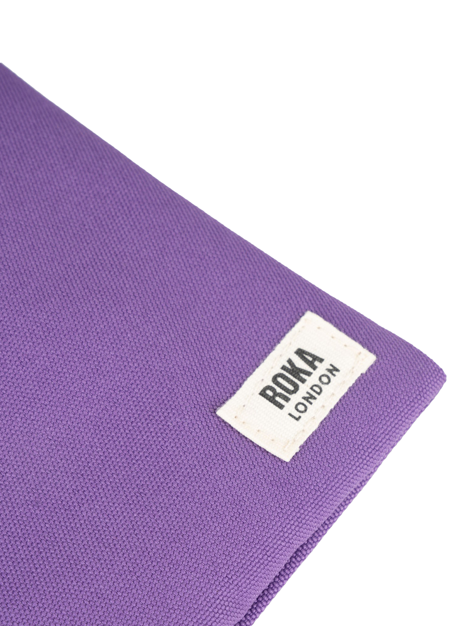 Product image 6 of 6, which shows ROKA London Chelsea Recycled Canvas Crossbody Pocket Bag