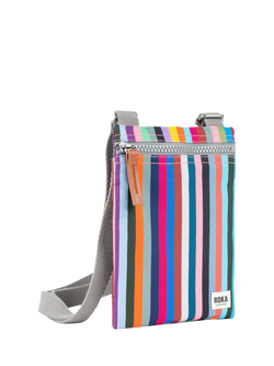 ROKA London Chelsea Canvas Crossbody Pocket Bag - view 2, Multi Stripe
