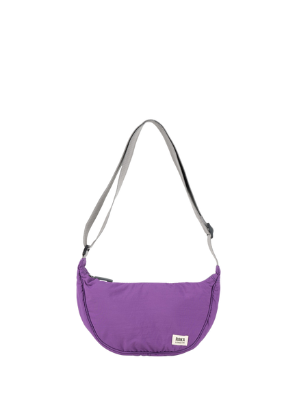 ROKA London Farringdon Slouch Bag, Purple