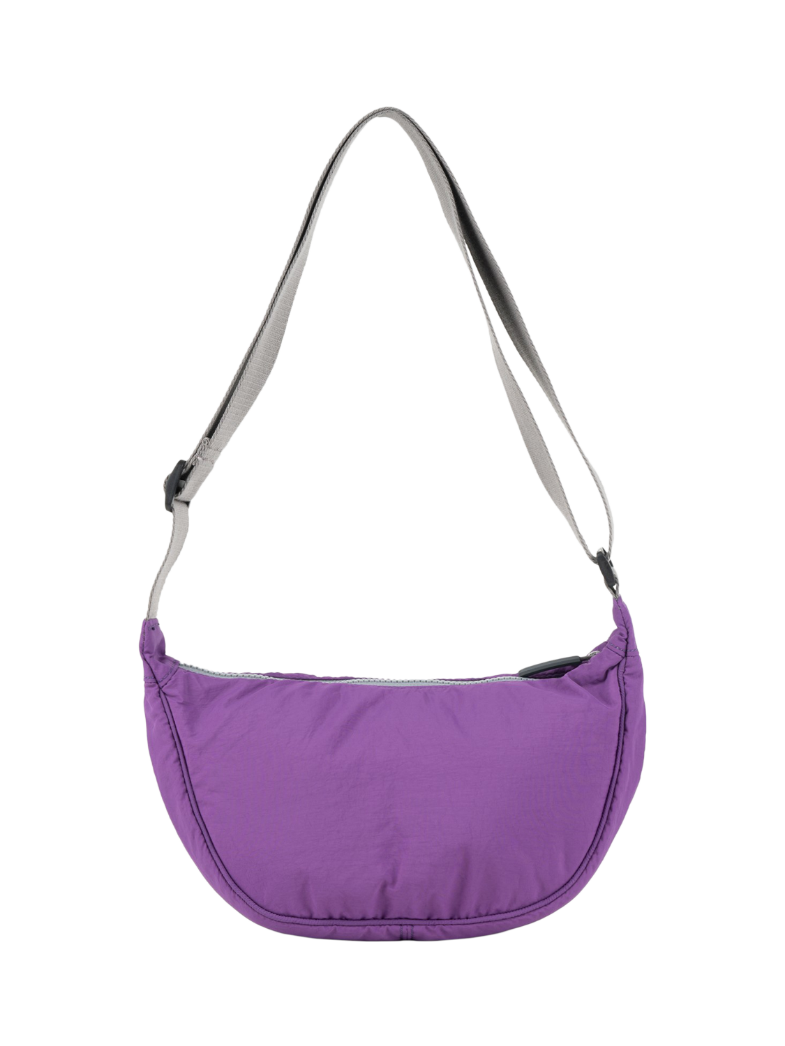 Product image 3 of 6, which shows ROKA London Farringdon Slouch Bag, Purple