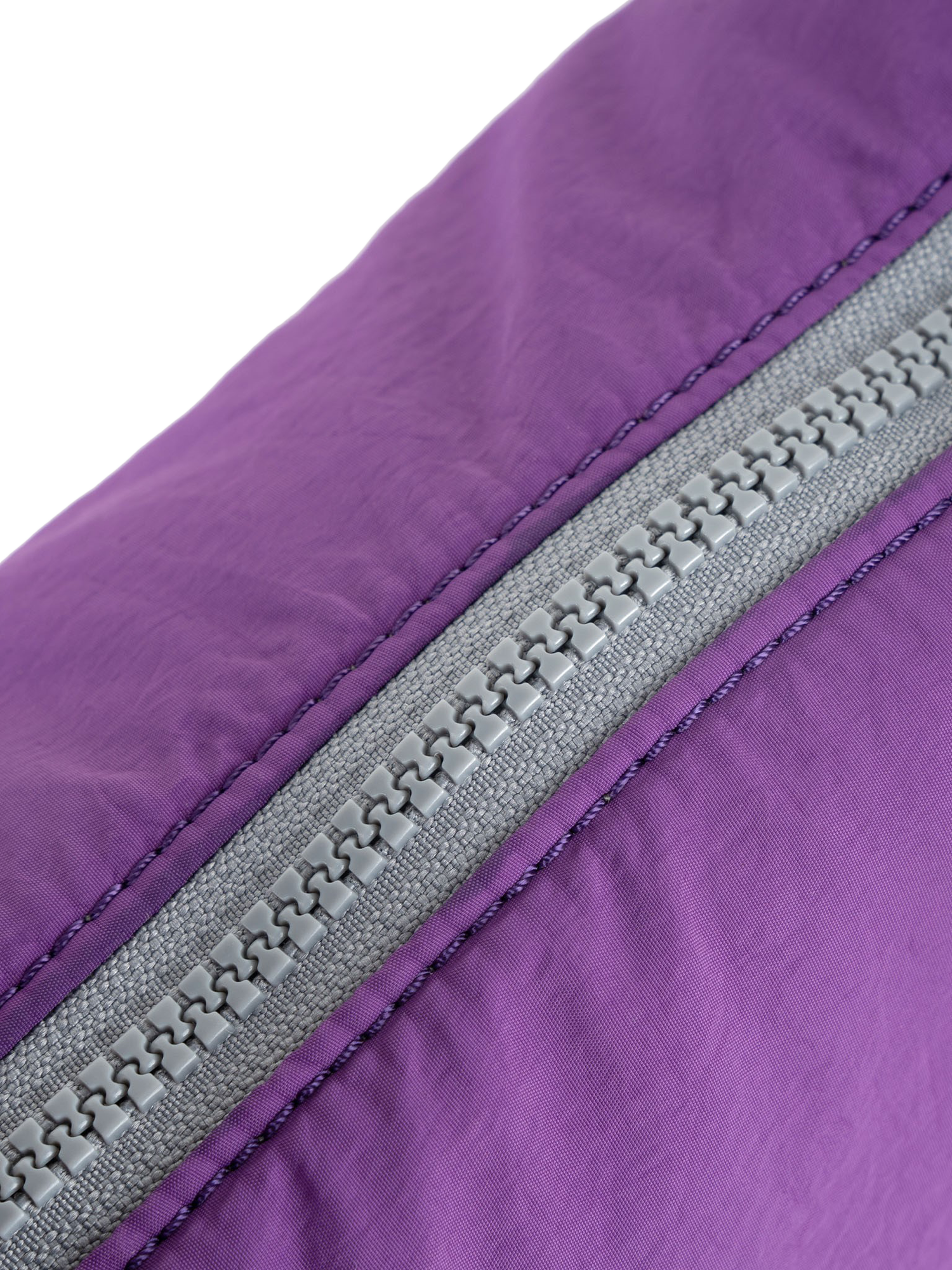 Product image 6 of 6, which shows ROKA London Farringdon Slouch Bag, Purple