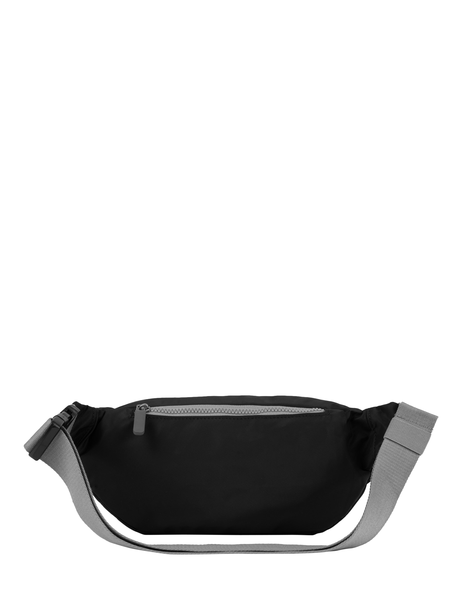 Product image 3 of 7, which shows ROKA London Jubilee Recycled Nylon Hip Bag, 3.2L, Black