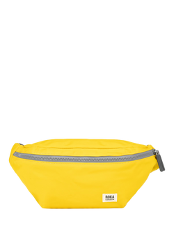 ROKA London Jubilee Recycled Nylon Hip Bag, 3.2L, Mustard