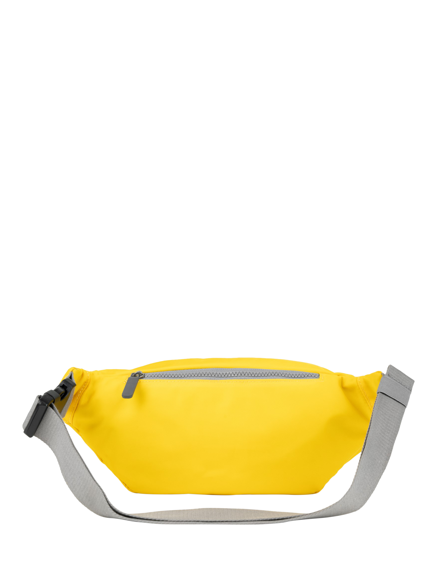 Product image 3 of 7, which shows ROKA London Jubilee Recycled Nylon Hip Bag, 3.2L, Mustard