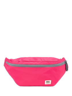 ROKA London Jubilee Recycled Nylon Hip Bag, 3.2L, Sparkling Cosmo