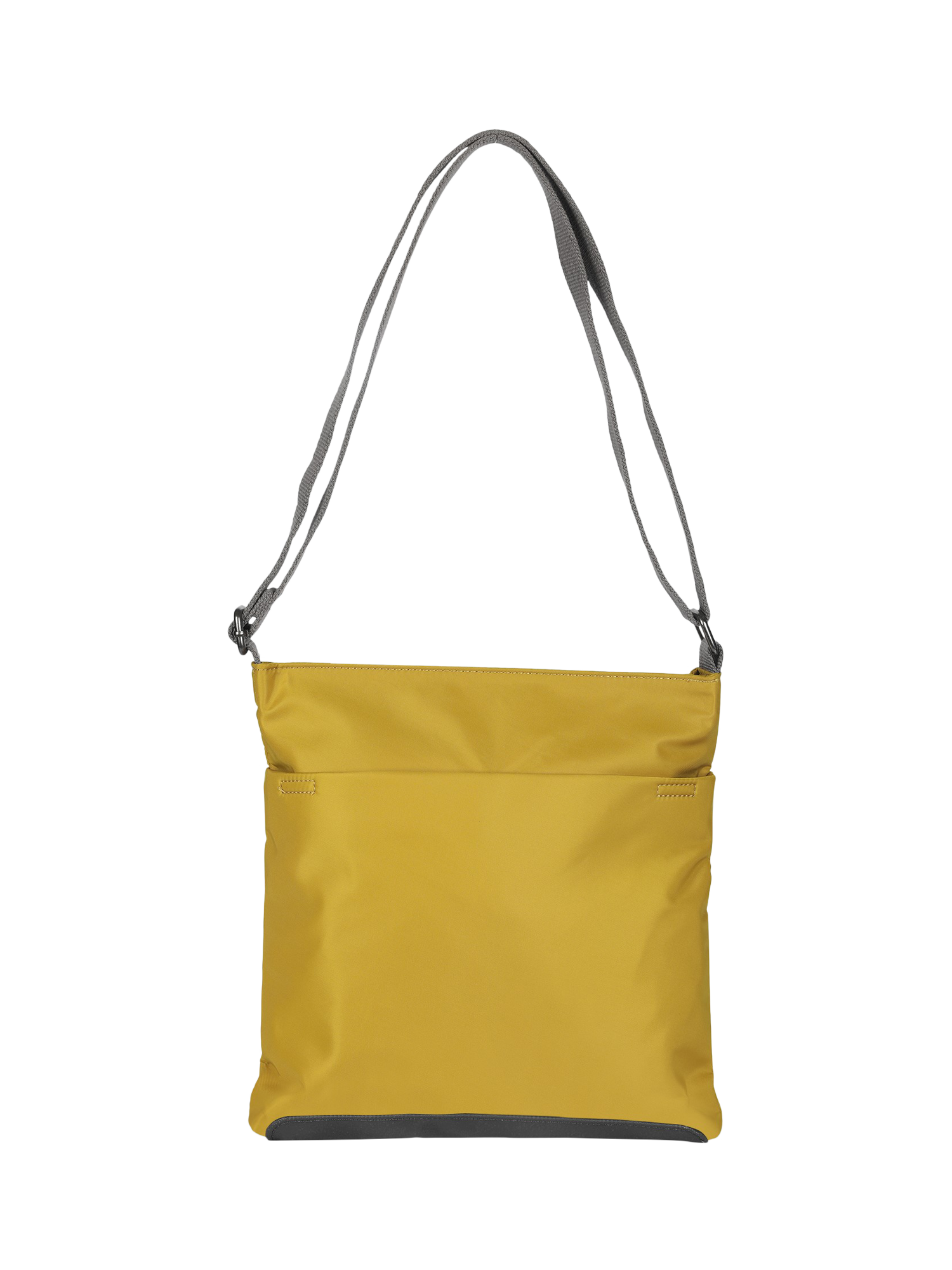 Product image 3 of 6, which shows ROKA London Kennington Recycled Nylon Crossbody Bag, Corn