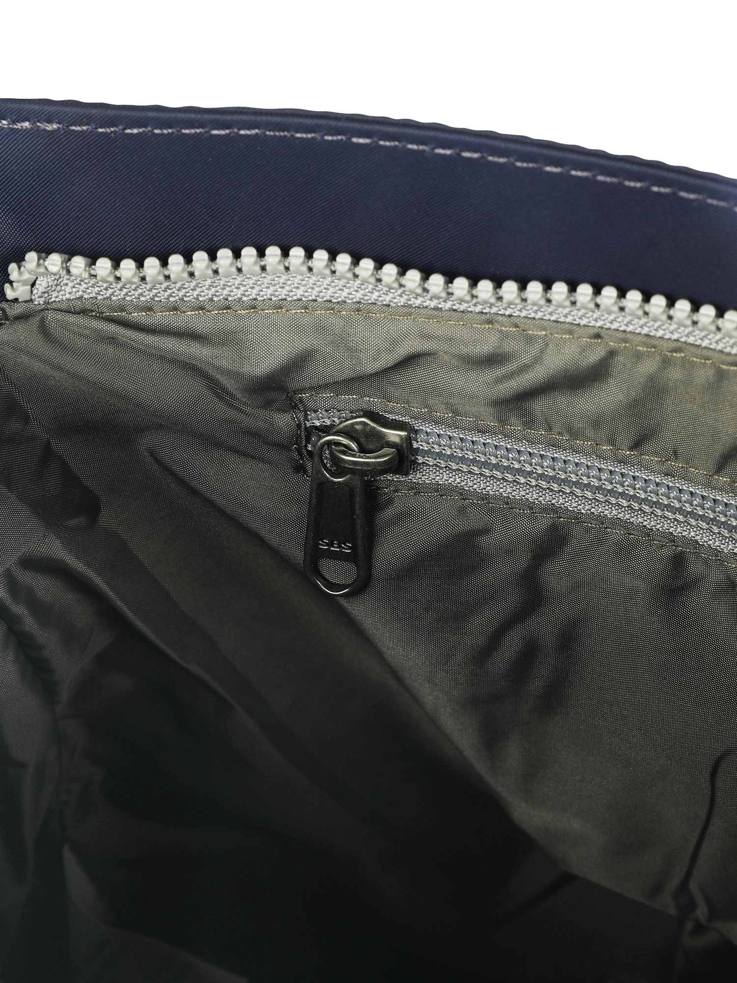 Product image 4 of 6, which shows ROKA London Kennington Recycled Nylon Crossbody Bag, Midnight