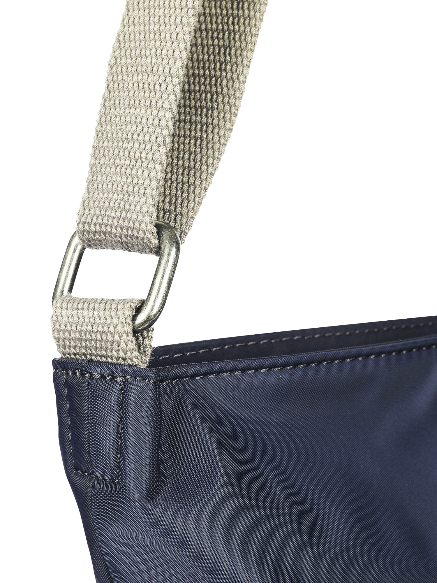 Product image 5 of 6, which shows ROKA London Kennington Recycled Nylon Crossbody Bag, Midnight
