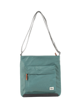 ROKA London Kennington Recycled Nylon Crossbody Bag, Sage