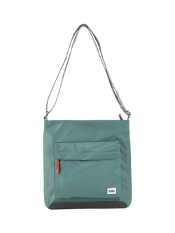 ROKA London Kennington Recycled Nylon Crossbody Bag, Sage