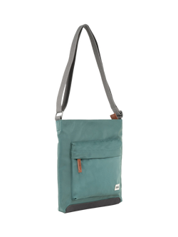 ROKA London Kennington Recycled Nylon Crossbody Bag - view 2, Sage