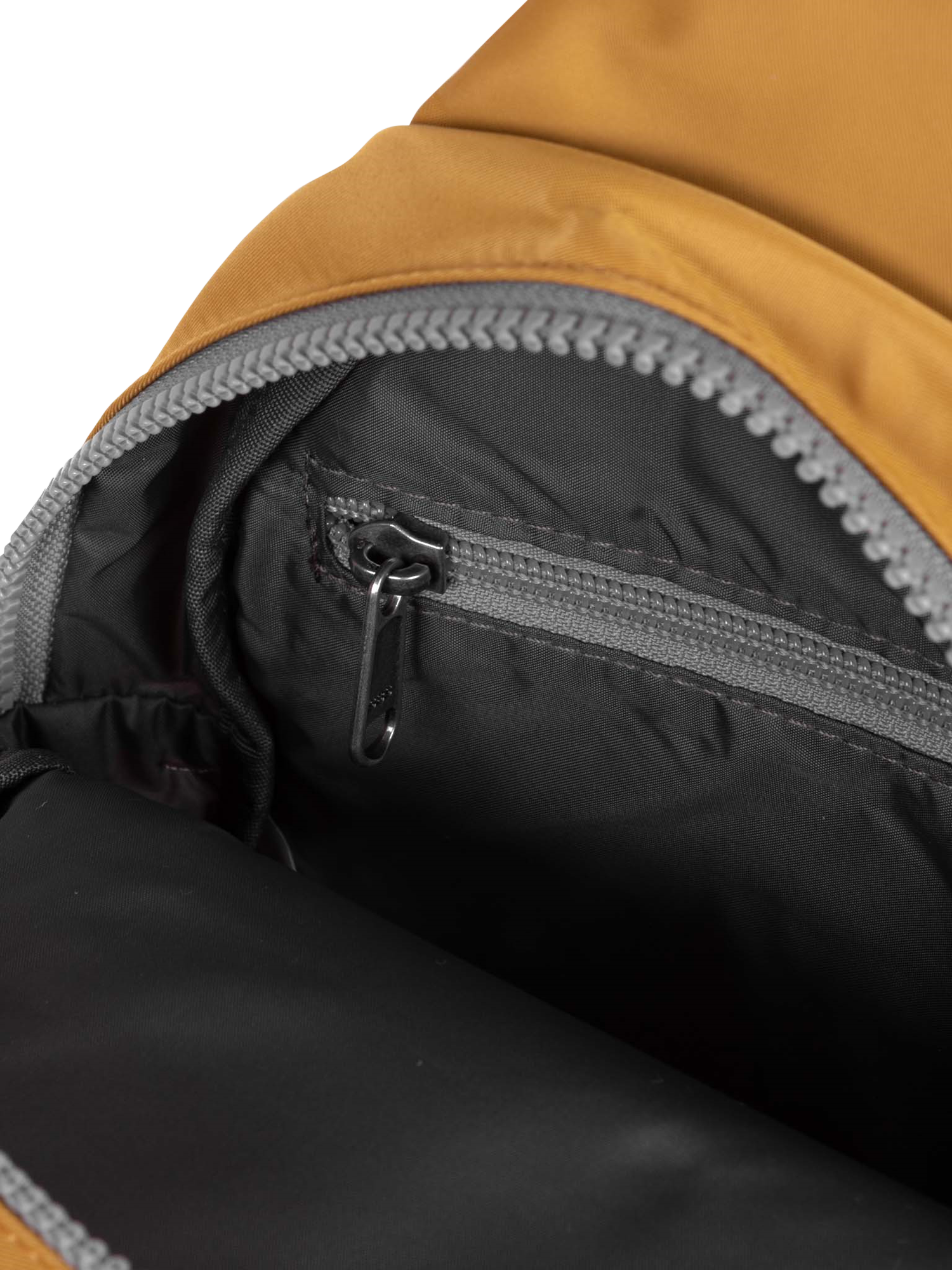 Product image 4 of 7, which shows ROKA London Willesden Recycled Nylon Sling Crossbody Bag, 4.5L, Corn