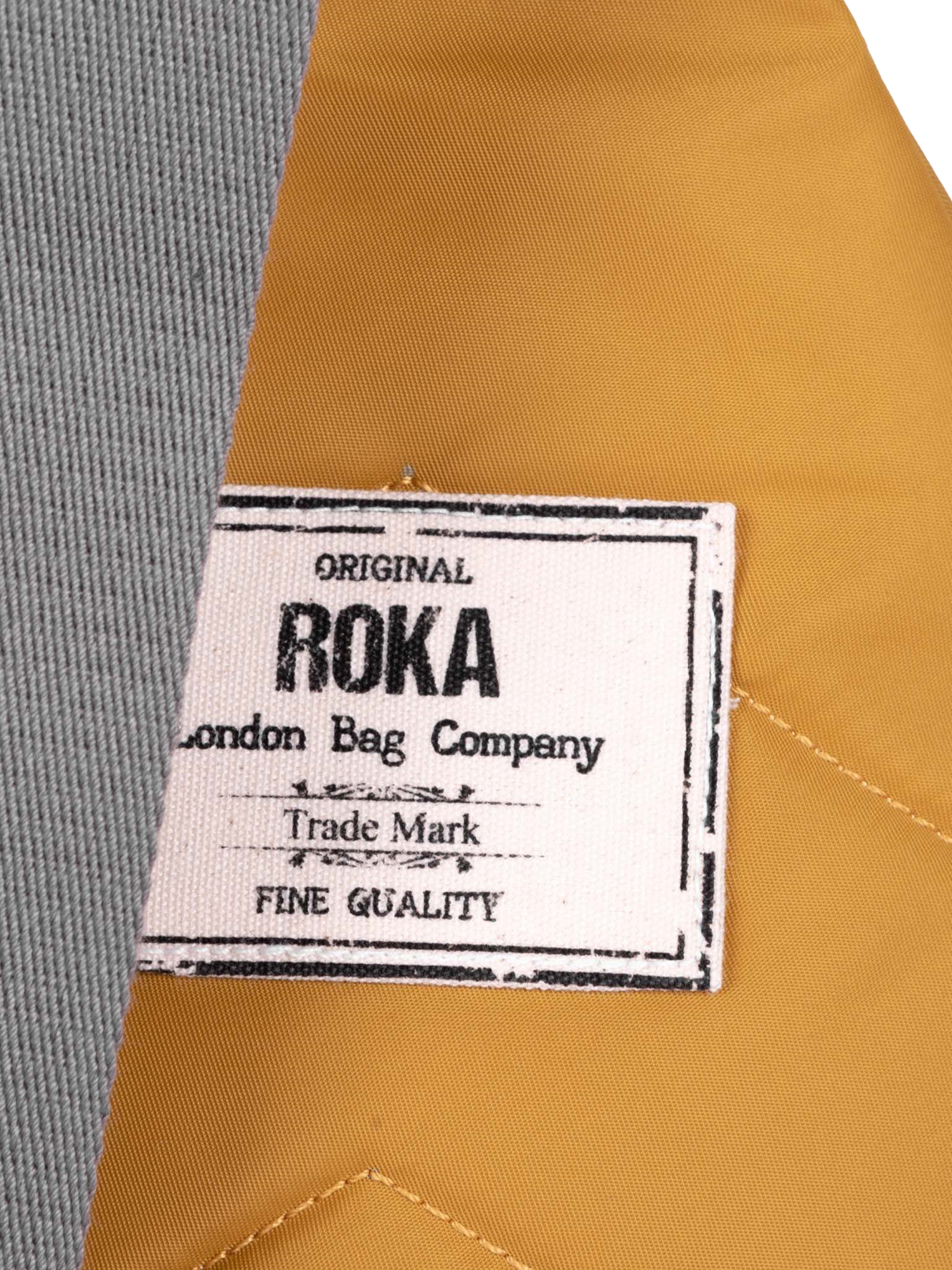 Product image 7 of 7, which shows ROKA London Willesden Recycled Nylon Sling Crossbody Bag, 4.5L, Corn