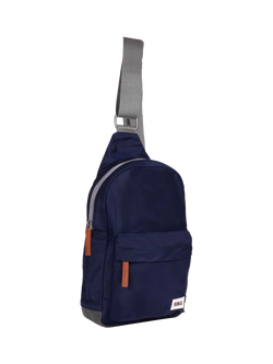 ROKA London Willesden Recycled Nylon Sling Crossbody Bag, 4.5L - view 2, Midnight