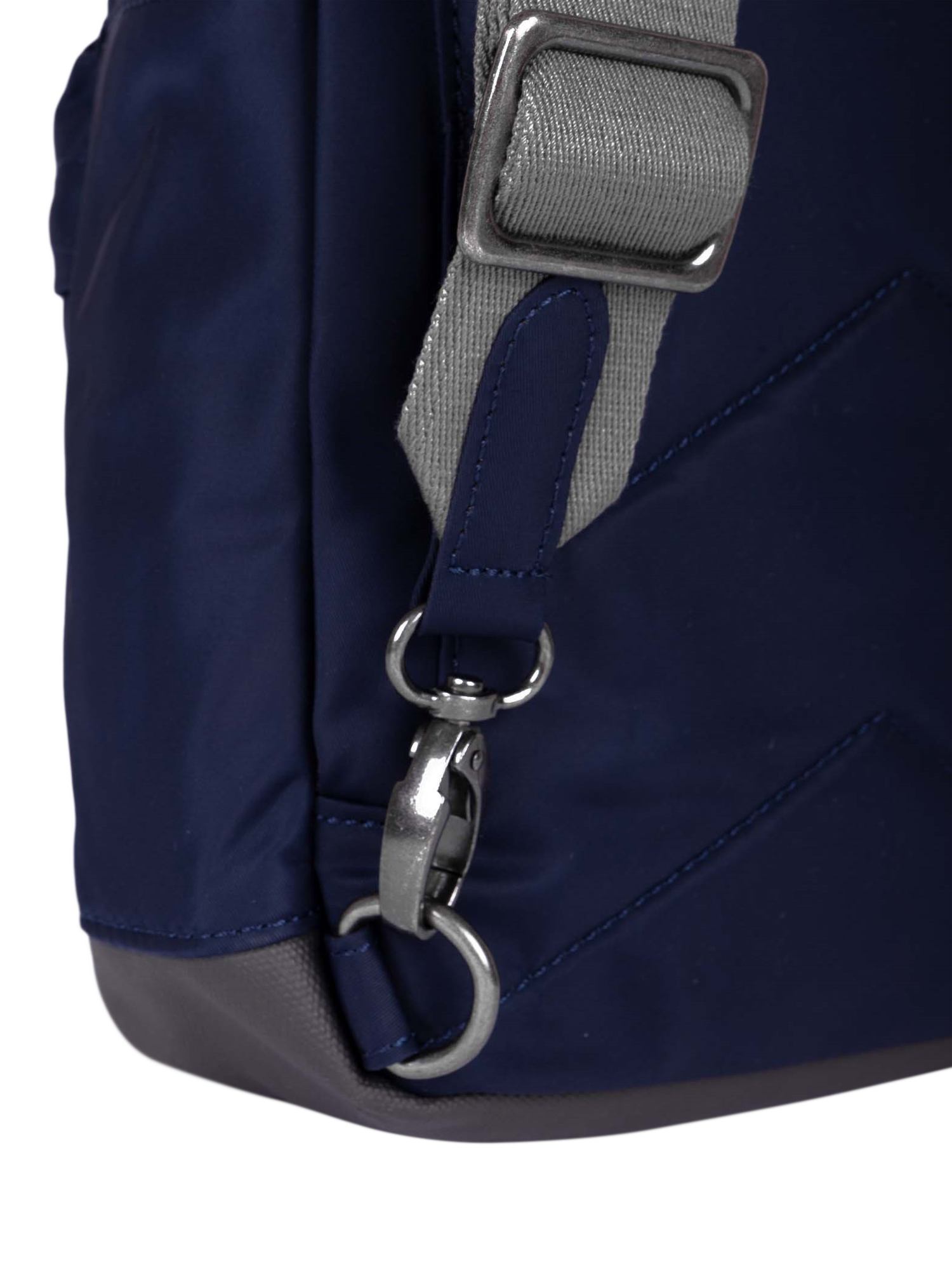 Product image 5 of 7, which shows ROKA London Willesden Recycled Nylon Sling Crossbody Bag, 4.5L, Midnight