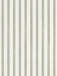 John Lewis Conwy Stripe Wallpaper, Myrtle Green
