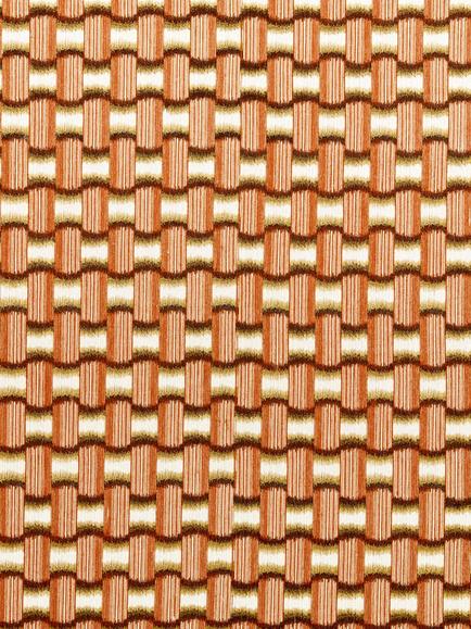 Harlequin x Henry Holland Ikigai Furnishing Fabric, Terracotta