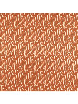 Harlequin x Henry Holland Marble Wave Furnishing Fabric, Terracotta