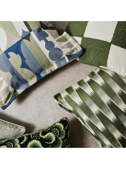 Harlequin x Henry Holland Pot Shop Furnishing Fabric - view 2, Atlantic/Neptune Gr