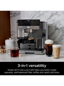 Ninja Luxe Cafe Premier Series Coffee Machine - view 2, Stainless Steel