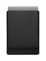 WOOLNUT Leather Sleeve for 14" MacBook Pro