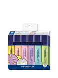 STAEDTLER Textsurfer Highlighter Pens, Pack of 6, Multi