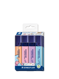 STAEDTLER Textsurfer Highlighter Pens, Pack of 4, Multi