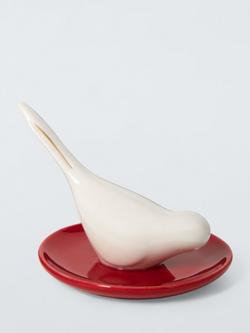 John Lewis Archive Bird Ring Holder, Red - view 2, Red