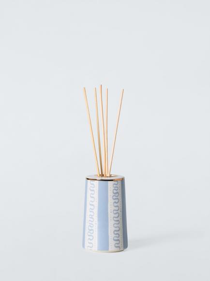 John Lewis Archive Striped Reed Diffuser, Blue