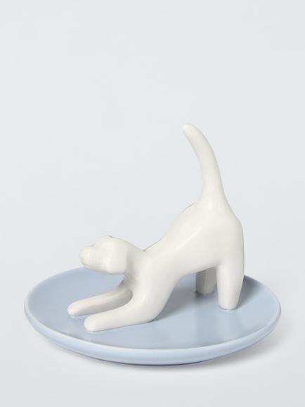 John Lewis Archive Dog Ring Holder, Blue, Blue