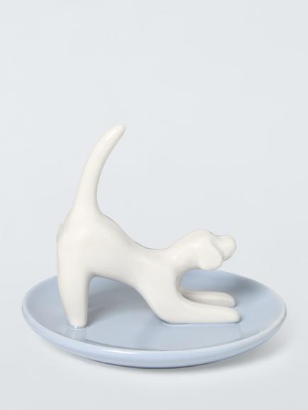John Lewis Archive Dog Ring Holder, Blue - view 2, Blue