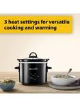 Crock-Pot Slow Cooker, 1.8L, Black