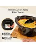 Crock-Pot Digitial Slow Cooker, 3.5L, Black