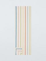 John Lewis Dolce Vita Striped Cotton Linen Blend Table Runner, 250cm, Multi