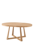 MADE Belgrave Oval 4 to 6 Seater Extending Dining Table