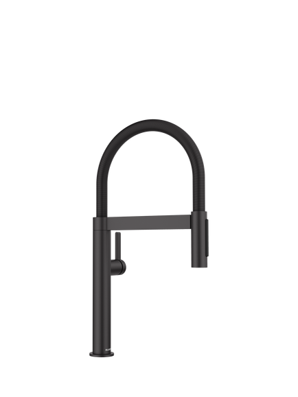 BLANCO Culina-S II Mini Pull-Out Swivel Spout Single Lever Kitchen Tap, Matt Black