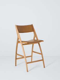 John Lewis X-Ray Bar Stool, Oiled Oak, Caramel